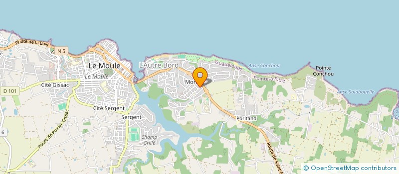 localisation de l'entreprise MADAME SYLVIANE MALTES à LE MOULE