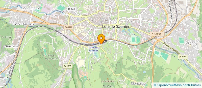 localisation de l'entreprise MADAME SYLVIANE MARECHAL à LONS-LE-SAUNIER