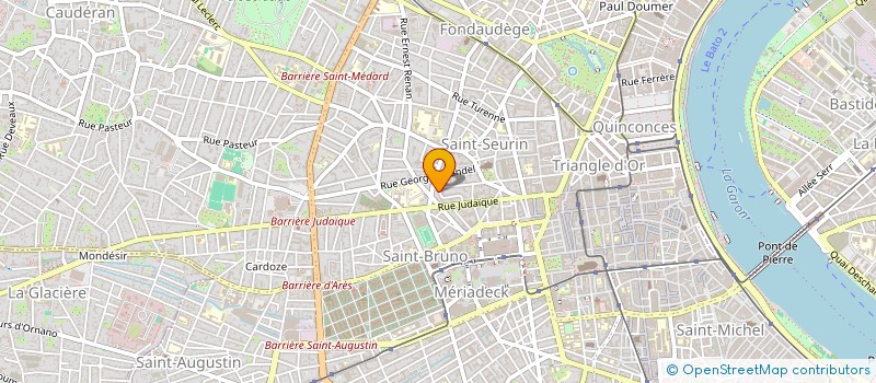 localisation de l'entreprise MADAME SYLVIANE MARIN  BORDEAUX