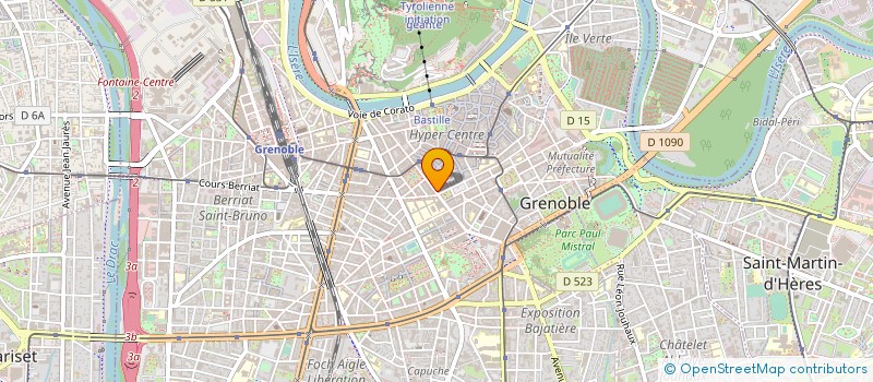 localisation de l'entreprise MADAME SYLVIANE MAUSSERT à GRENOBLE