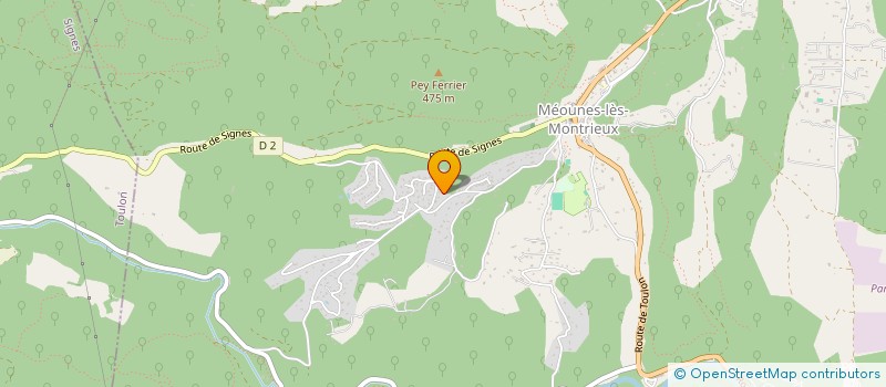 localisation de l'entreprise MADAME SYLVIANE MOBELUS  MEOUNES-LES-MONTRIEUX