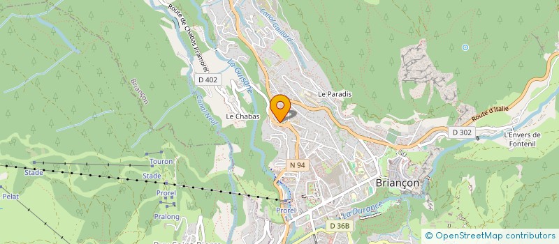 localisation de l'entreprise MADAME SYLVIANE MUTI à BRIANCON