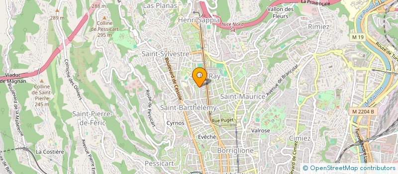 localisation de l'entreprise MADAME SYLVIANE NOAILLY à NICE