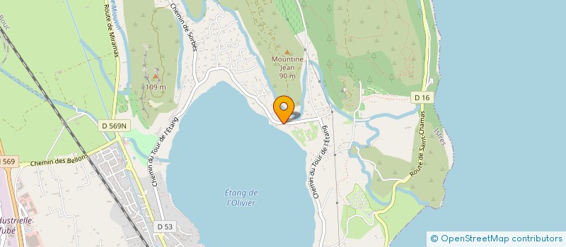 localisation de l'entreprise MADAME SYLVIANE PANETTA  ISTRES