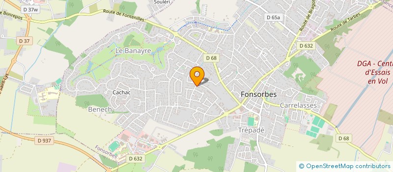 localisation de l'entreprise MADAME SYLVIANE PATRAC  FONSORBES