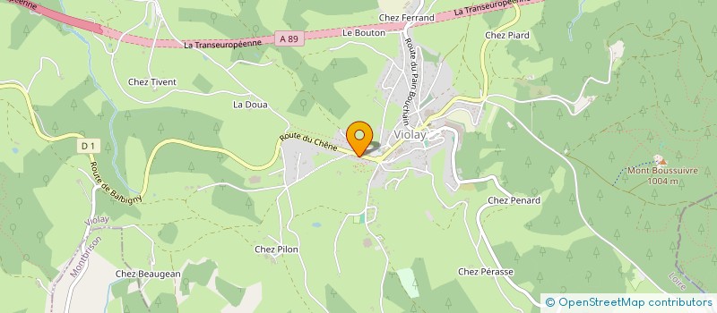 localisation de l'entreprise MADAME SYLVIANE PERIAT  VIOLAY