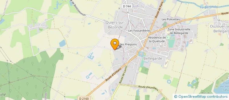localisation de l'entreprise MADAME SYLVIANE PETITPAS à QUIERS-SUR-BEZONDE