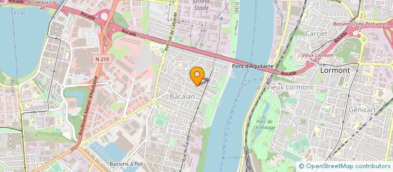 localisation de l'entreprise MADAME SYLVIANE PICARD à BORDEAUX