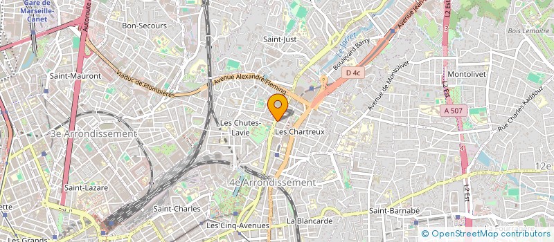 localisation de l'entreprise MADAME SYLVIANE PIERI à MARSEILLE
