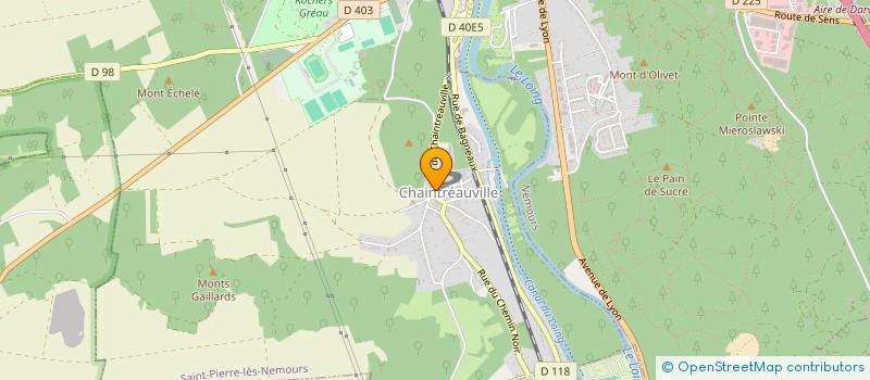 localisation de l'entreprise MADAME SYLVIANE PRIN  SAINT-PIERRE-LES-NEMOURS