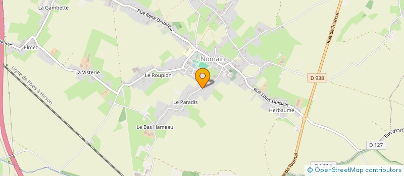 localisation de l'entreprise MADAME SYLVIANE RANDA  NOMAIN