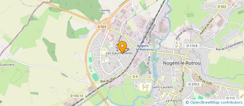 localisation de l'entreprise MADAME SYLVIANE RAY à NOGENT-LE-ROTROU