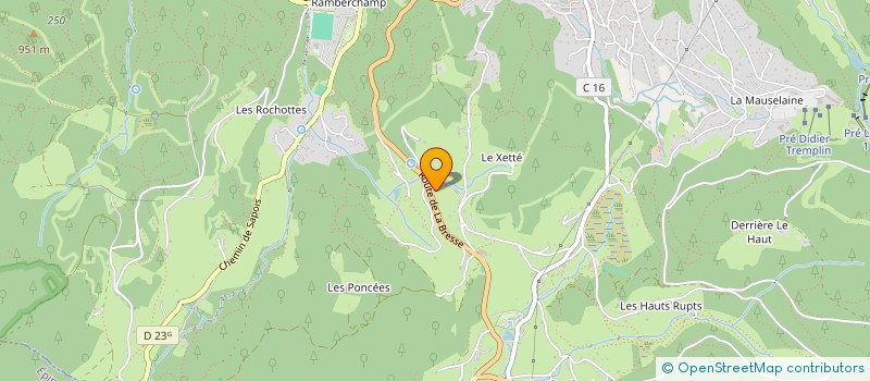 localisation de l'entreprise MADAME SYLVIANE RICHARD  LIEZEY