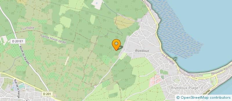 localisation de l'entreprise MADAME SYLVIANE ROBERT  RIVEDOUX-PLAGE