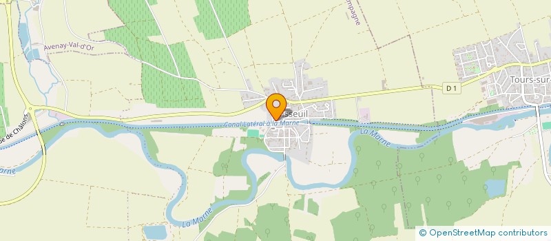 localisation de l'entreprise MADAME SYLVIANE ROBERT  AY-CHAMPAGNE