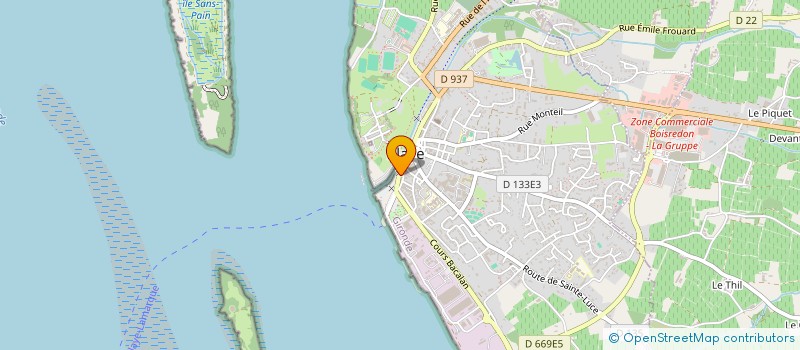 localisation de l'entreprise MADAME SYLVIANE ROTHFUSS  BLAYE