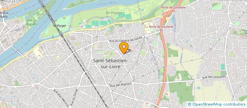 localisation de l'entreprise MADAME SYLVIANE ROUSSEAU  SAINT-SEBASTIEN-SUR-LOIRE