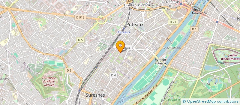 localisation de l'entreprise MADAME SYLVIANE SABINE à SURESNES