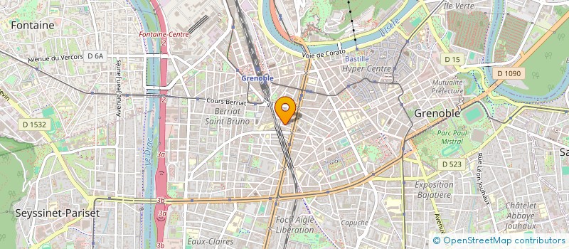 localisation de l'entreprise MADAME SYLVIANE SEMPE  GRENOBLE