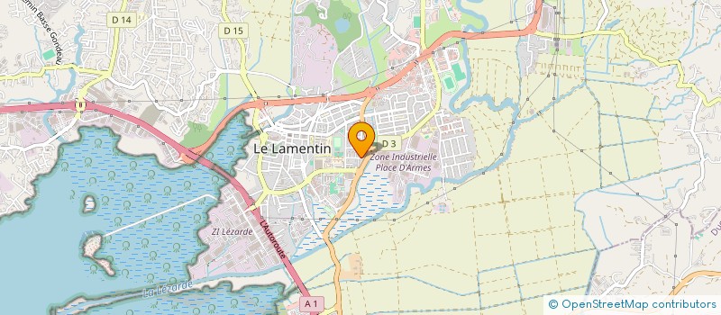 localisation de l'entreprise MADAME SYLVIANE SERBIN à LE LAMENTIN