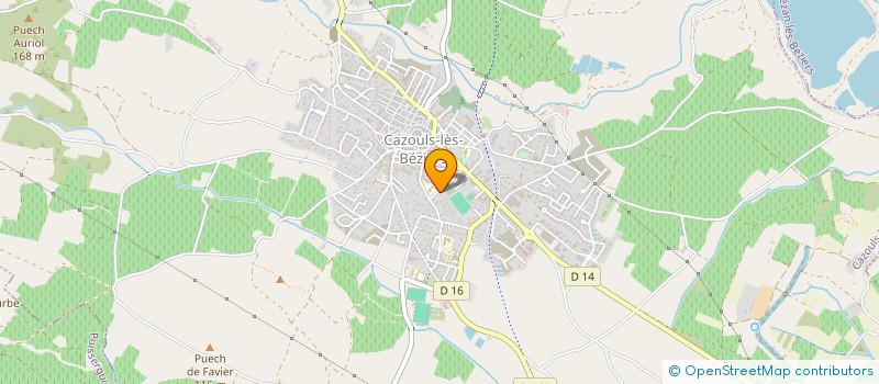 localisation de l'entreprise MADAME SYLVIANE TAMANI à CAZOULS-LES-BEZIERS