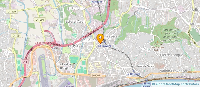 localisation de l'entreprise MADAME SYLVIANE TASSIN à CANNES