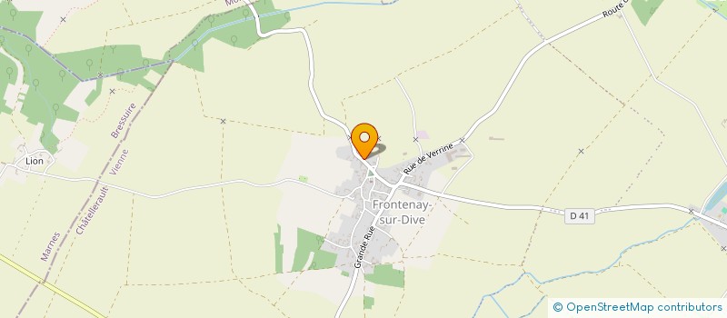 localisation de l'entreprise MADAME SYLVIANE THIBAULT  MONCONTOUR