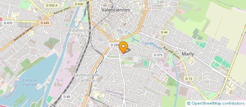 localisation de l'entreprise MADAME SYLVIANE TISON à VALENCIENNES