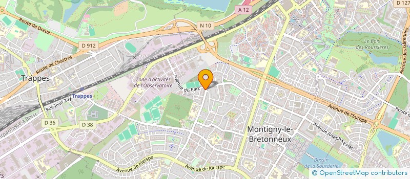 localisation de l'entreprise MADAME SYLVIANE TOMPS à MONTIGNY LE BRETONNEUX