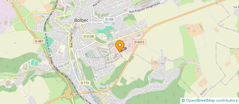 localisation de l'entreprise MADAME SYLVIANE TRUFFIER  BOLBEC