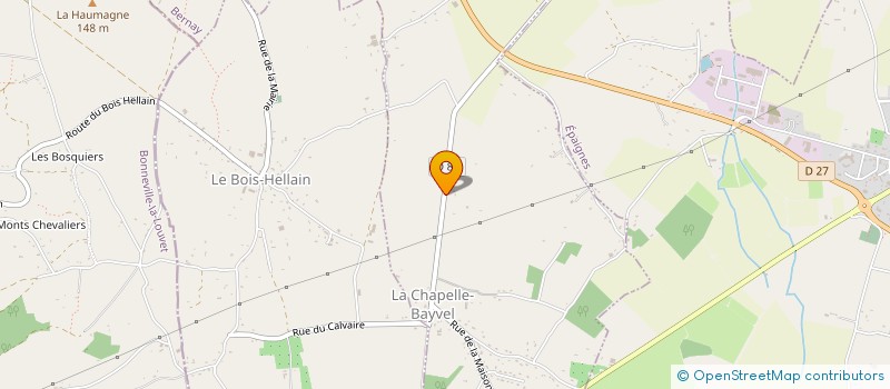 localisation de l'entreprise MADAME SYLVIANE VATTIER  LA CHAPELLE-BAYVEL