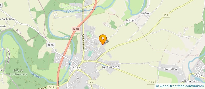 localisation de l'entreprise MADAME SYLVIANE VUZE à VALENCE-EN-POITOU