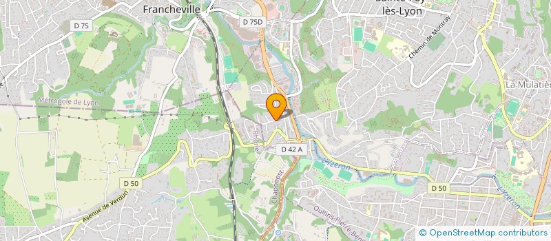 localisation de l'entreprise MADAME SYLVIANE ZIMMER à SAINTE-FOY-LES-LYON