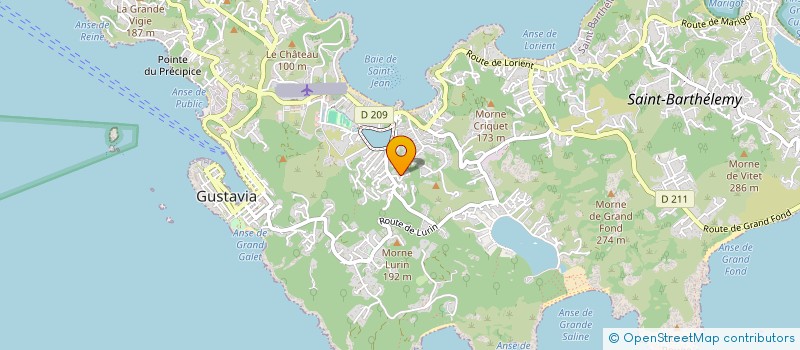 localisation de l'entreprise MADAME SYLVIANNA PHILETAS à SAINT BARTHELEMY