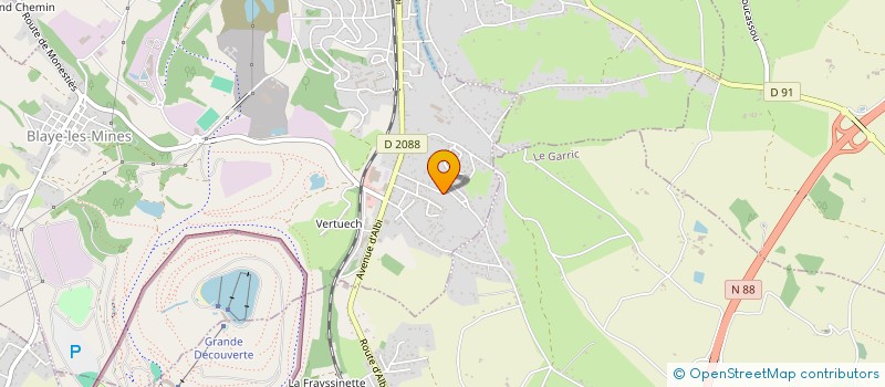 localisation de l'entreprise MADAME SYLVIANNE DURMORT  BLAYE-LES-MINES