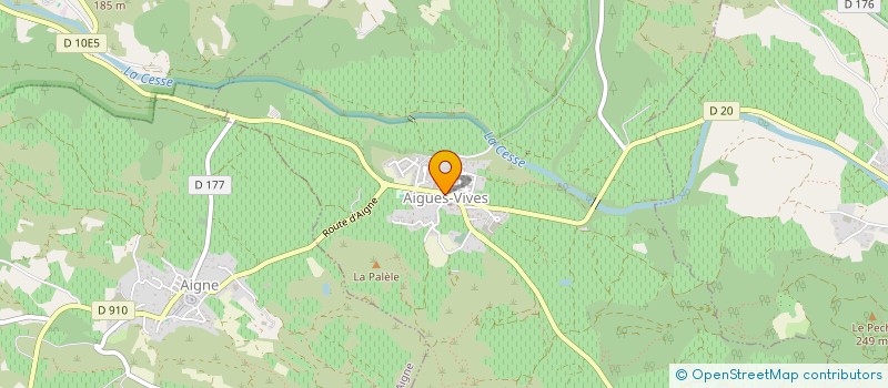 localisation de l'entreprise MADAME SYLVIE ABBAL  FELINES-MINERVOIS