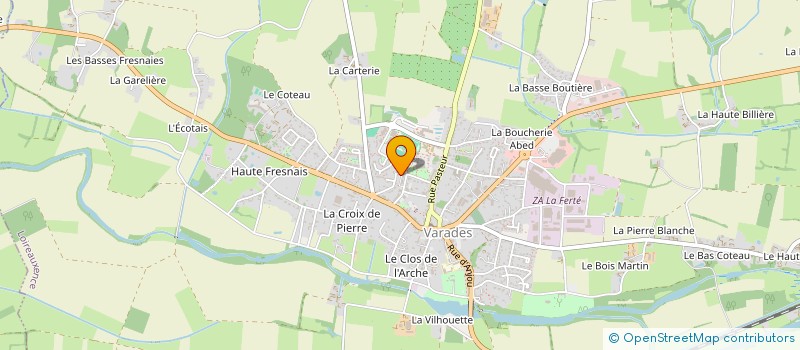 localisation de l'entreprise MADAME SYLVIE ABLINE  LOIREAUXENCE