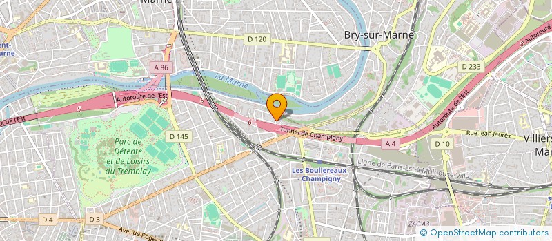 localisation de l'entreprise MADAME SYLVIE ABOUT à CHAMPIGNY-SUR-MARNE