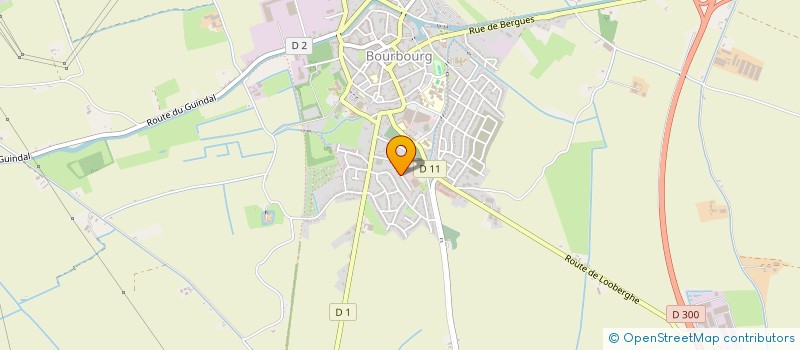 localisation de l'entreprise MADAME SYLVIE ADRIANSEN  BOURBOURG