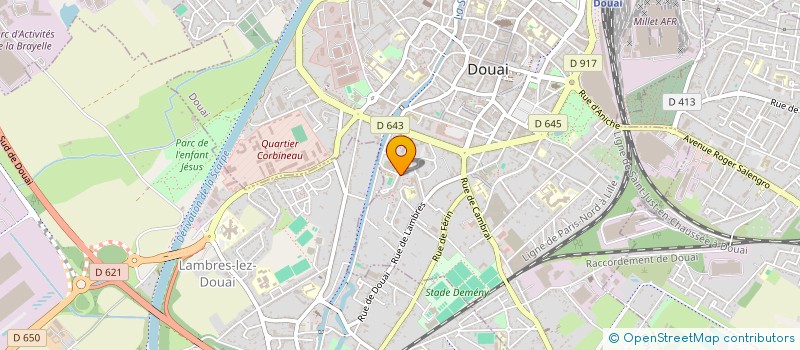 localisation de l'entreprise MADAME SYLVIE AITA  DOUAI