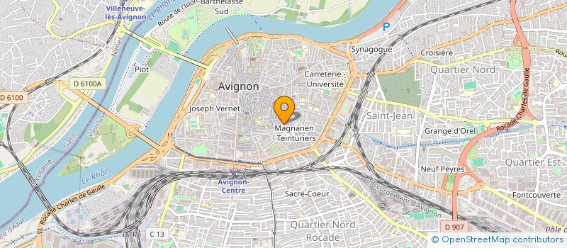 localisation de l'entreprise MADAME SYLVIE AJACQUES  AVIGNON