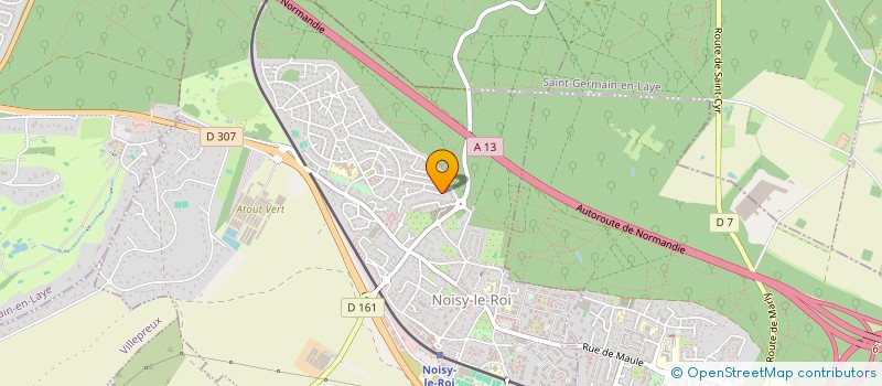 localisation de l'entreprise MADAME SYLVIE ALAGUERO à NOISY-LE-ROI