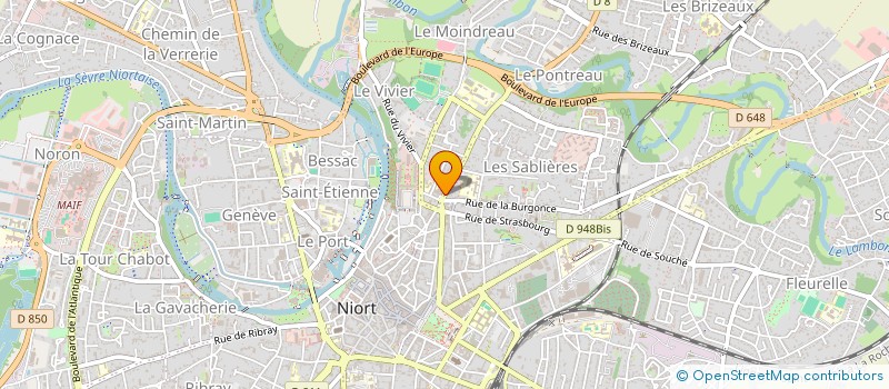 localisation de l'entreprise MADAME SYLVIE ALBERT à NIORT
