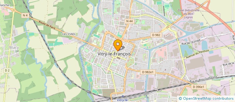 localisation de l'entreprise MADAME SYLVIE ALBISSER  VITRY-LE-FRANCOIS