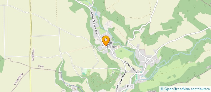 localisation de l'entreprise MADAME SYLVIE ALCHAMOLAC  AUTRECHES