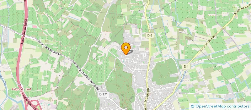 localisation de l'entreprise MADAME SYLVIE ALESSANDRELLI  CAUMONT-SUR-DURANCE