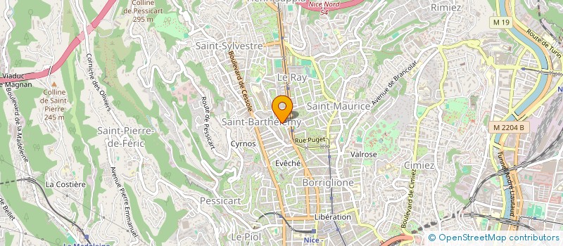 localisation de l'entreprise MADAME SYLVIE ALESSANDRI à NICE