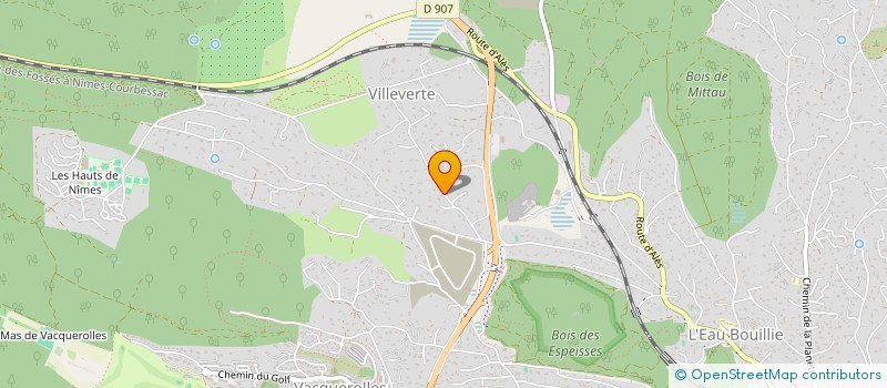 localisation de l'entreprise MADAME SYLVIE ALGARRA  NIMES