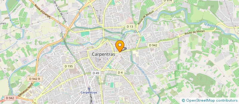 localisation de l'entreprise MADAME SYLVIE ALLEMAND  CARPENTRAS