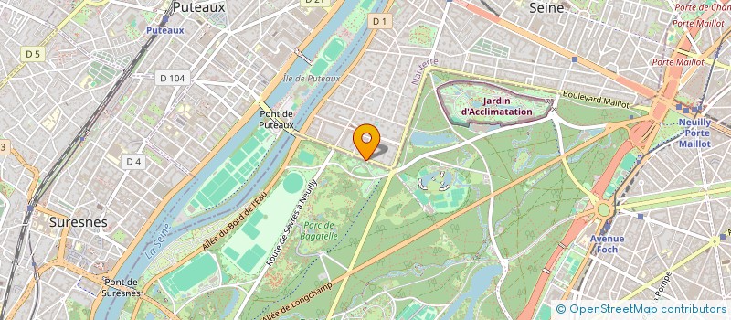 localisation de l'entreprise MADAME SYLVIE ALLUE à NEUILLY-SUR-SEINE